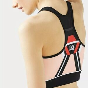 NWOT IVY PARK X Beyonce Racerback Contrast Bra Women's XS